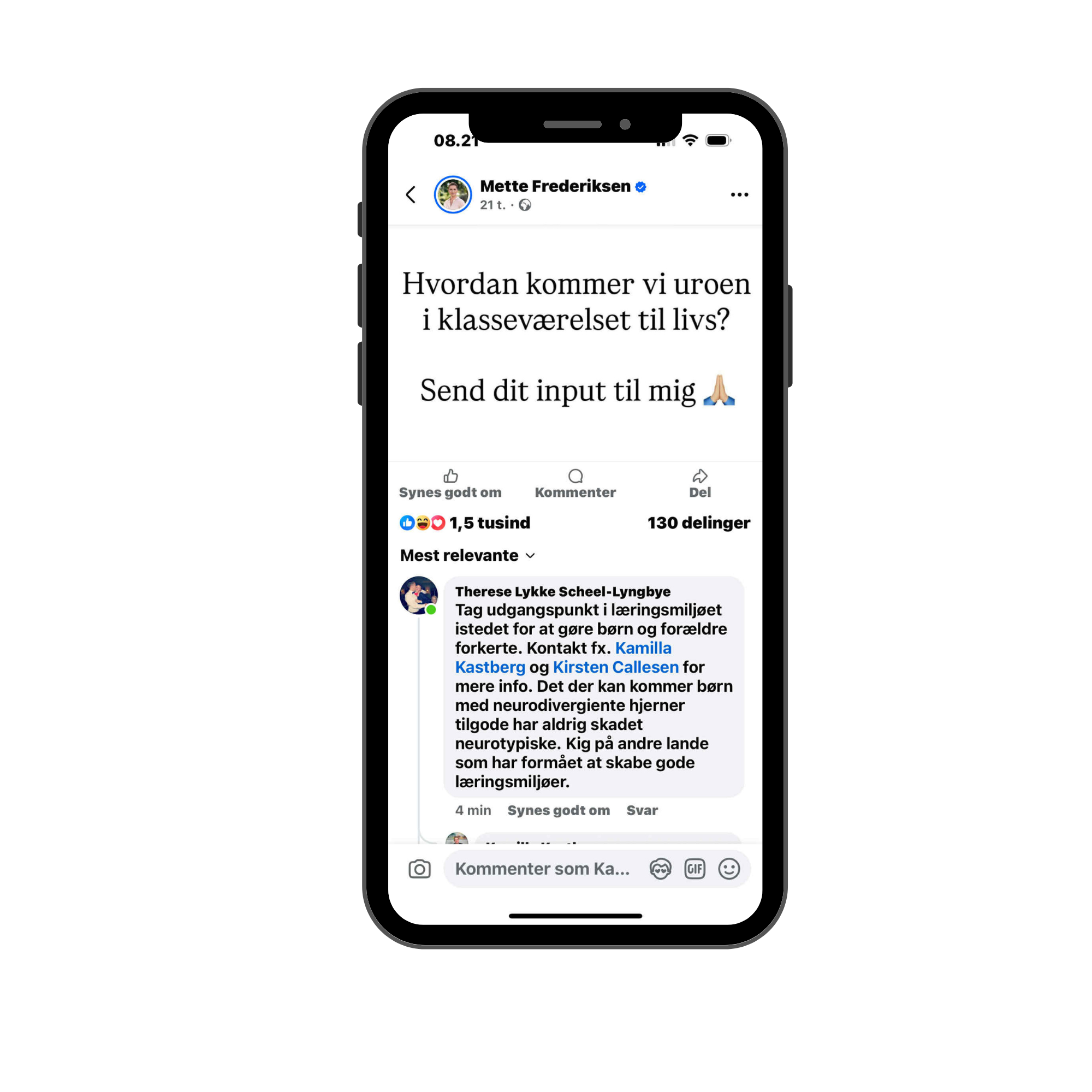 Foredrag: det vi ikke tør tale om med Kamilla Kastberg