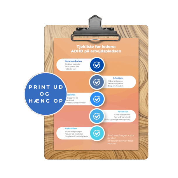 ADHD på arbejdspladsen